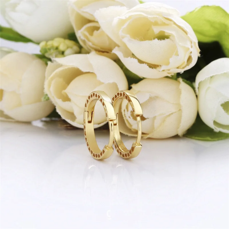 (Bild für) Hearts of Pandora Creolen, Pandora Shine™ - 267939 - Ansicht 2