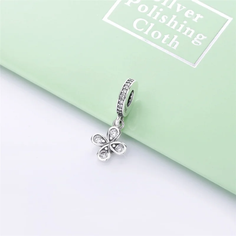 (Bild für) PANDORA Anhänger mit vierblättrigen Blumen - 797969CZ - Ansicht 2