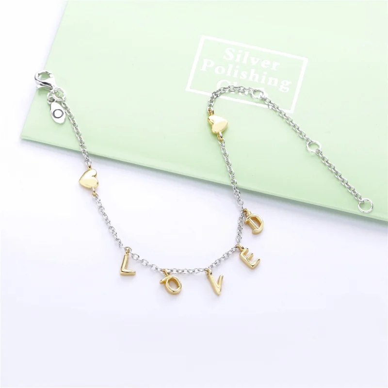 (Bild für) Pandora Armband Zweifarbig - 567804 - Ansicht 2