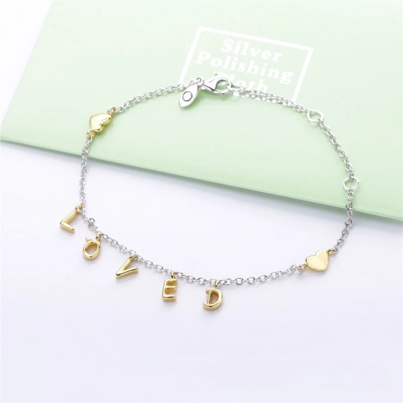(Bild für) Pandora Armband Zweifarbig - 567804 - Ansicht 4