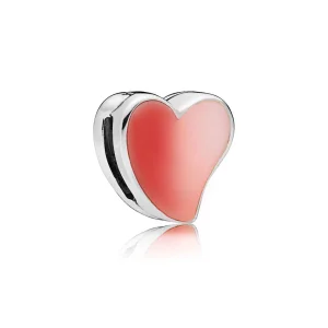 (Bild für) PANDORA Asymmetrischer Herz-of-Love-Clip-Charm - 797809ENMX