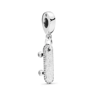 (Bild für) PANDORA Be Free Skateboard-Anhänger, klare CZ - 797206CZ