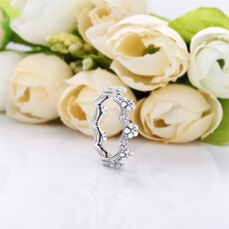 (Bild für) Pandora Blumenkrone Ring - 197924CZ - Ansicht 2