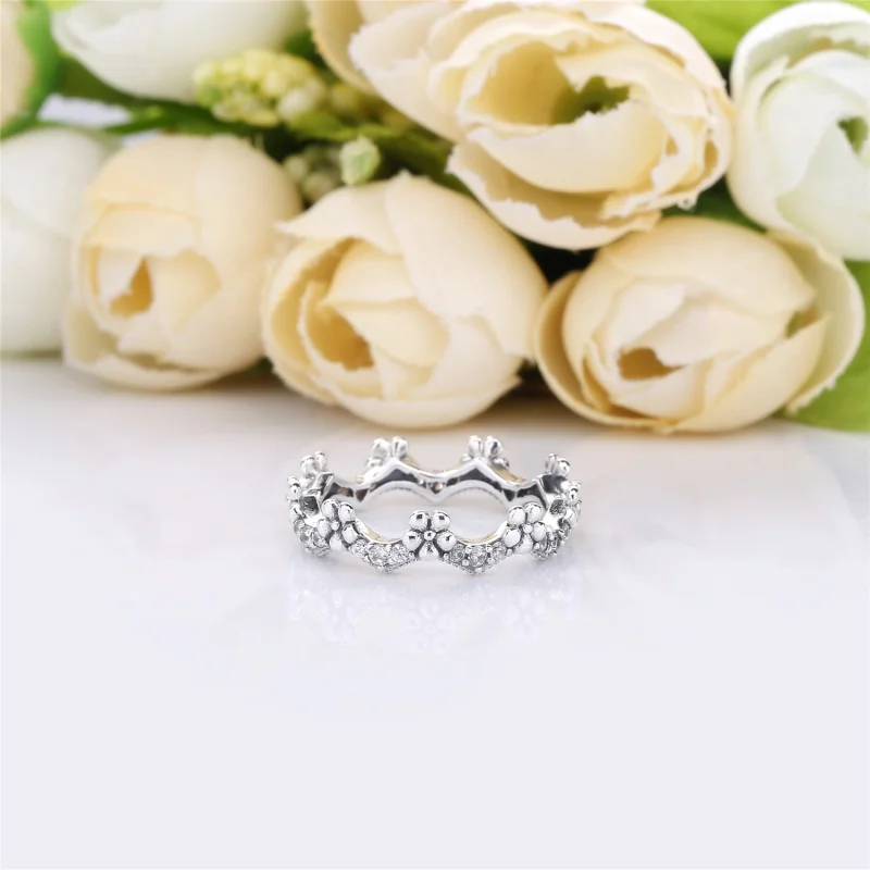 (Bild für) Pandora Blumenkrone Ring - 197924CZ - Ansicht 3