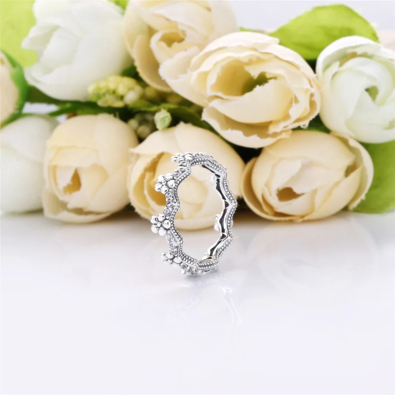 (Bild für) Pandora Blumenkrone Ring - 197924CZ - Ansicht 4