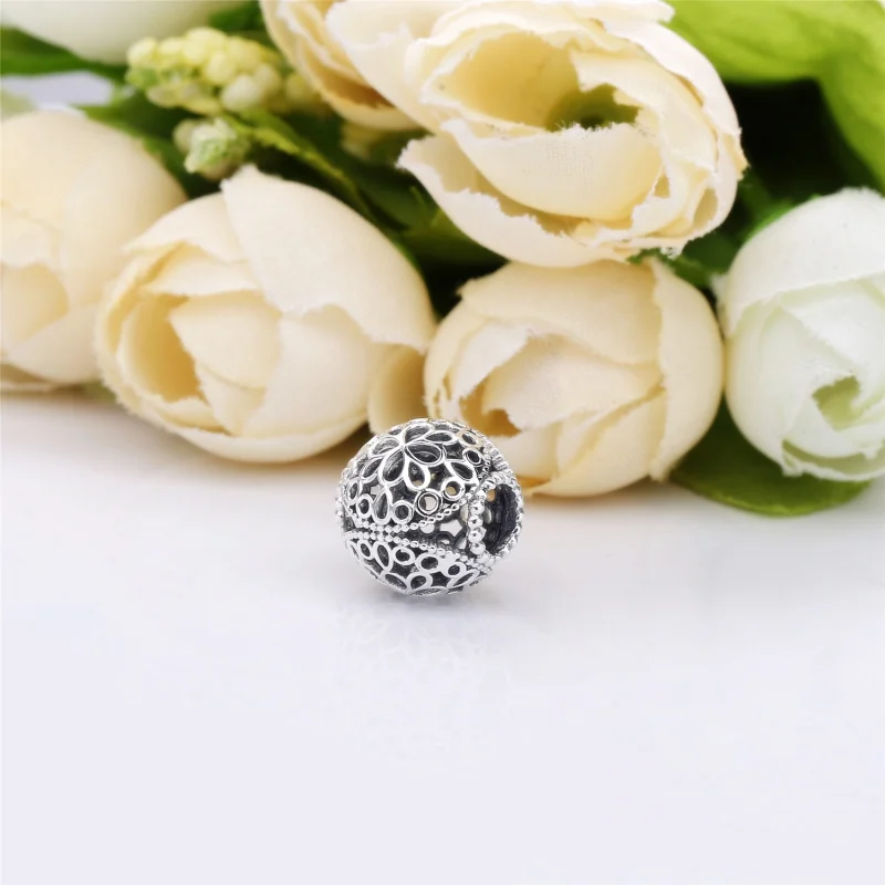 (Bild für) PANDORA Durchbrochener Blumenanhänger - 797853 - Ansicht 3