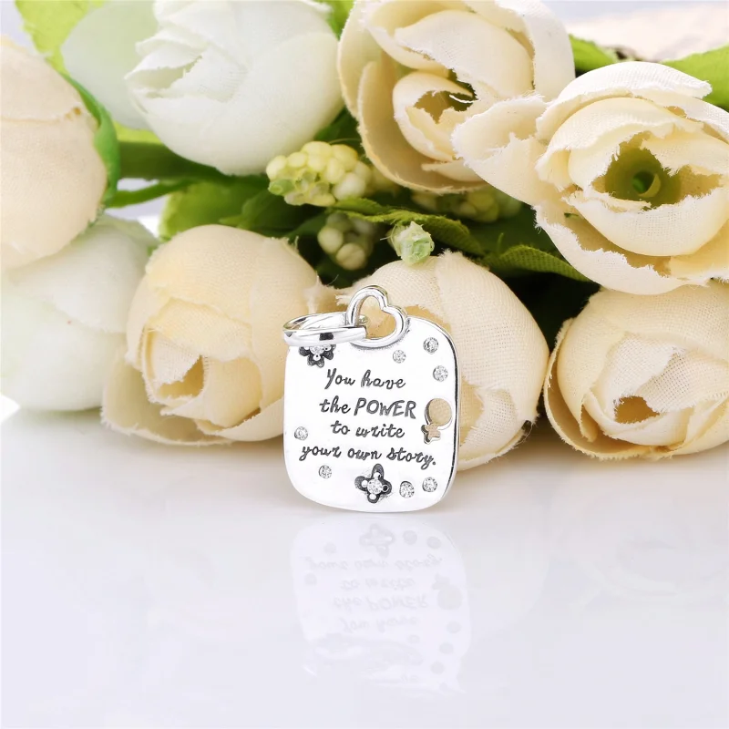 (Bild für) PANDORA Female Empowerment Motto-Anhänger - 397916CZ - Ansicht 2