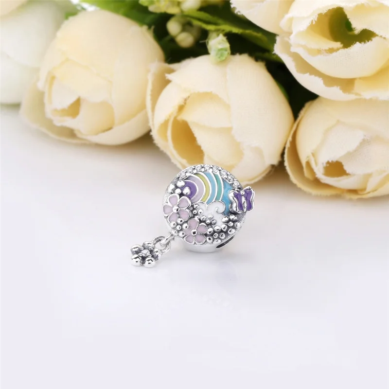(Bild für) PANDORA Flower Color Story Charm - 797999ENMX - Ansicht 2