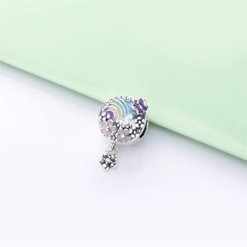 (Bild für) PANDORA Flower Color Story Charm - 797999ENMX - Ansicht 3