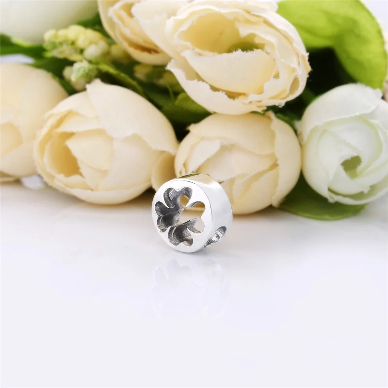 (Bild für) PANDORA Kleeblatt-Charm mit Cut-Outs - 797868 - Ansicht 3