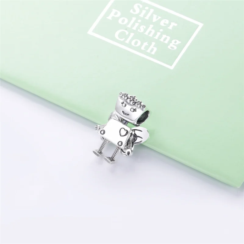 (Bild für) PANDORA Limited Edition Blumen-Bella-Bot-Charm - 797856 - Ansicht 2