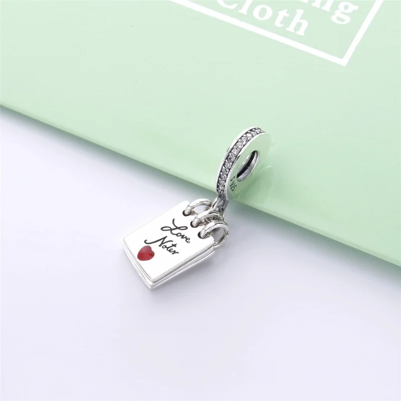 (Bild für) PANDORA Love Notes-Anhänger in Silber - 797835CZ - Ansicht 2