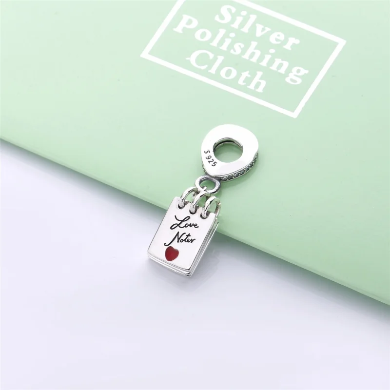 (Bild für) PANDORA Love Notes-Anhänger in Silber - 797835CZ - Ansicht 3