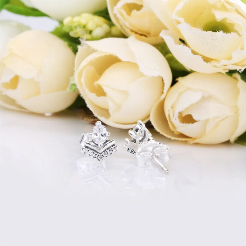 (Bild für) Pandora Ohrringe In Silber - 297787CZ - Ansicht 4