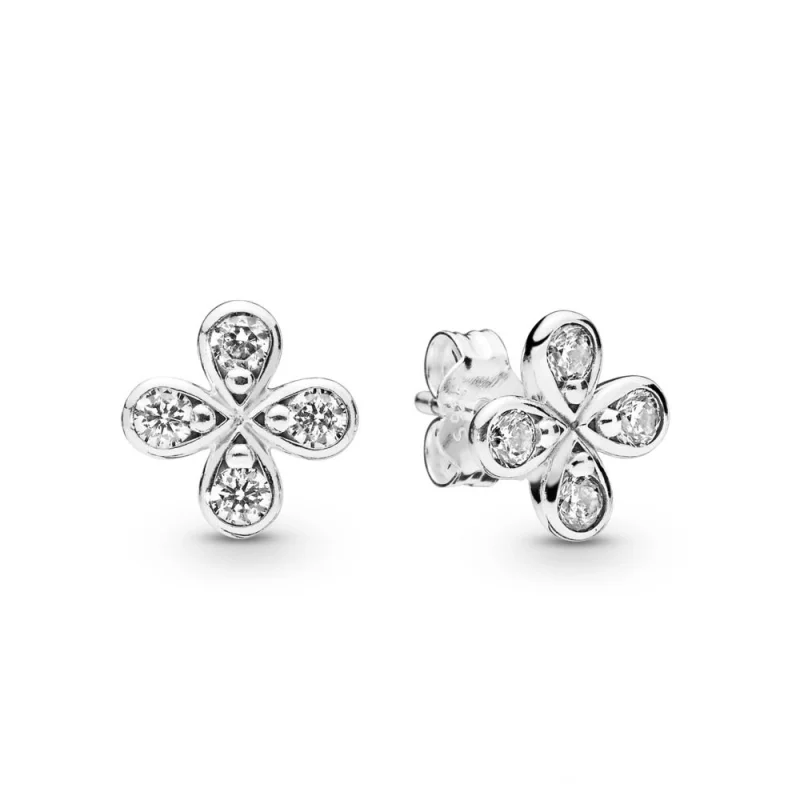 (Bild für) PANDORA Ohrstecker mit vier Blütenblättern - 297968CZ