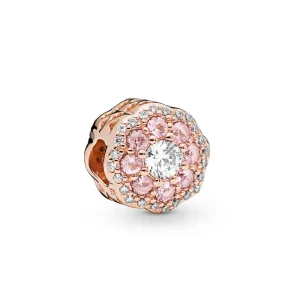 (Bild für) PANDORA Pink Sparkle Flower Charm - 787851NPM