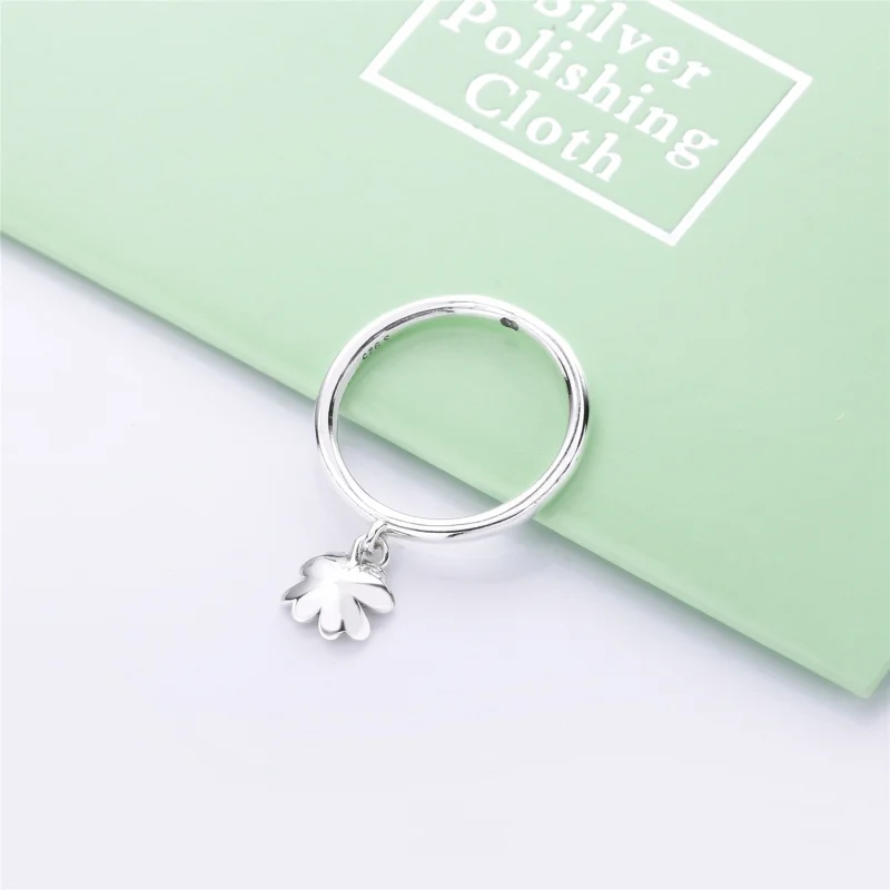 (Bild für) PANDORA Ring mit baumelndem Kleeblatt - 197938 - Ansicht 4