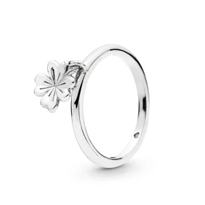 (Bild für) PANDORA Ring mit baumelndem Kleeblatt - 197938