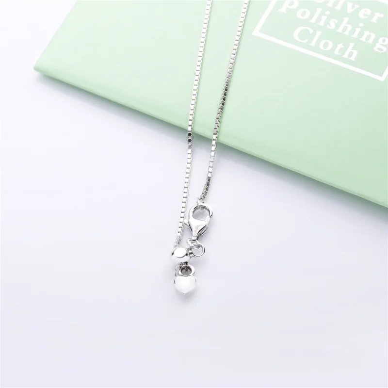 (Bild für) PANDORA Schimmernde Wunsch-Halskette in Silber - 397802CZ - Ansicht 4