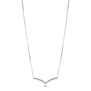 (Bild für) PANDORA Schimmernde Wunsch-Halskette in Silber - 397802CZ