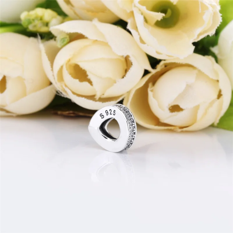 (Bild für) PANDORA Schimmernder Wunsch-Charm aus Sterlingsilber - 797808CZ - Ansicht 3