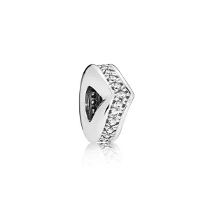 (Bild für) PANDORA Schimmernder Wunsch-Charm aus Sterlingsilber - 797808CZ