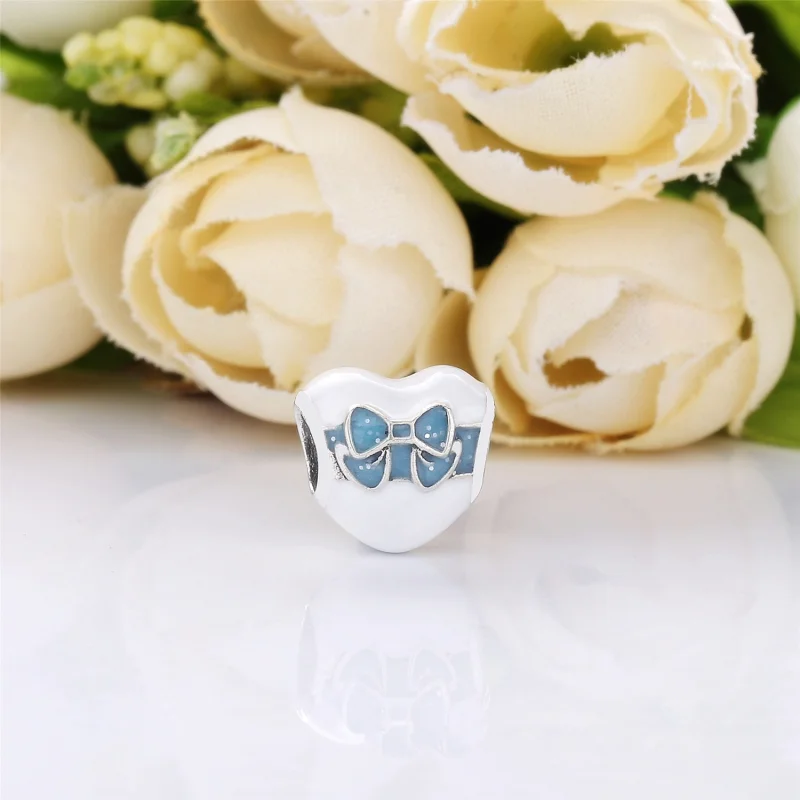 (Bild für) PANDORA White Day Love Charm aus Sterlingsilber - 797784ENMX - Ansicht 2