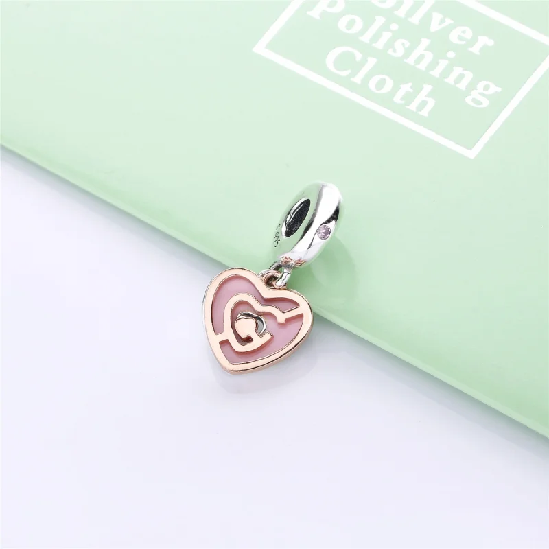 (Bild für) „Path to Love“-Charm in Pandora Rose - 787801NBP - Ansicht 2