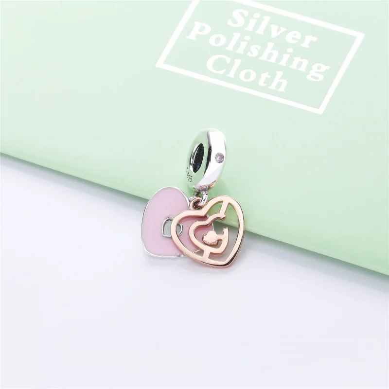 (Bild für) „Path to Love“-Charm in Pandora Rose - 787801NBP - Ansicht 3