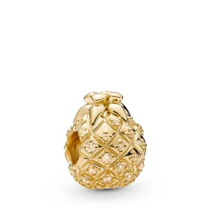 (Bild für) Goldener Ananas-Charm, Pandora Shine™ - 767904CCZ