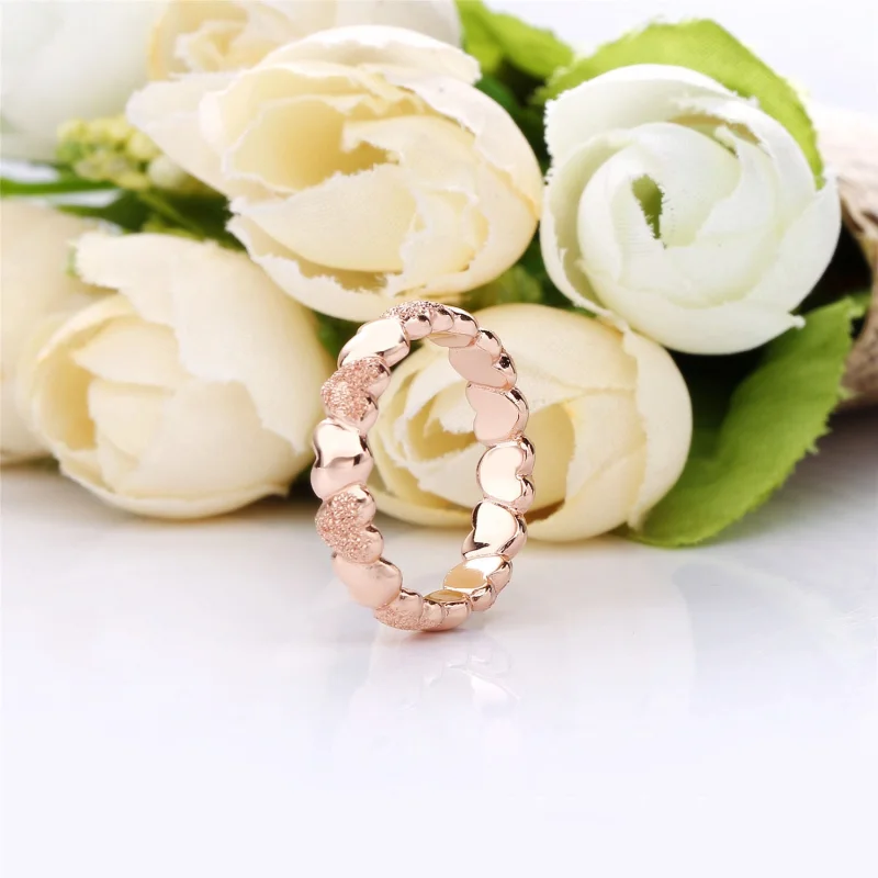 (Bild für) Matte Brilliance Hearts Ring, Pandora Rose™ - 187950 - Ansicht 3