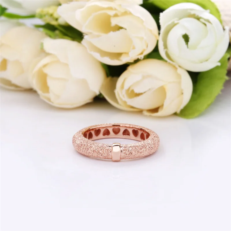 (Bild für) Matte Brilliance Ring, Pandora Rose™ - 187954 - Ansicht 4