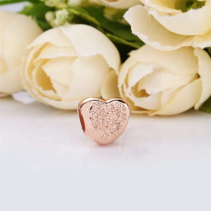 (Bild für) Matter Brillanz-Herzanhänger, Pandora Rose™ - 787881 - Ansicht 2