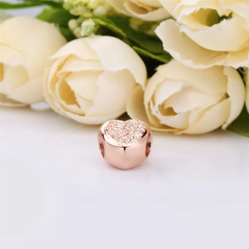 (Bild für) Matter Brillanz-Herzanhänger, Pandora Rose™ - 787881 - Ansicht 4