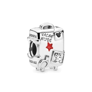 (Bild für) Mickey und Minnie Mouse „Vacay Mode“ Kofferanhänger von Pandora Jewelry - 7501057372312P