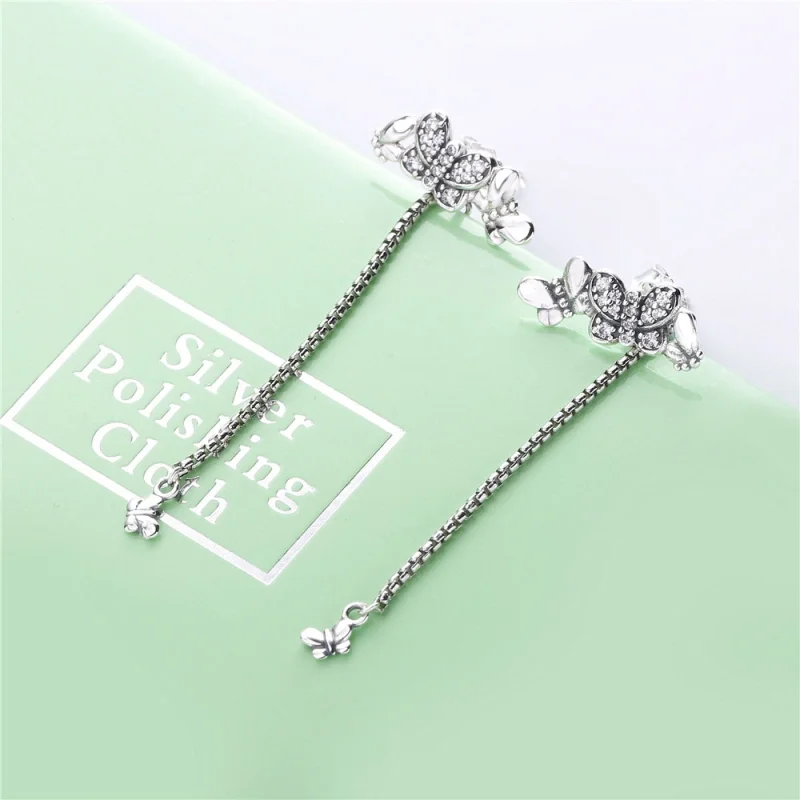 (Bild für) PANDORA Bezaubernde Schmetterlings-Ohrstecker - 297964CZ - Ansicht 2