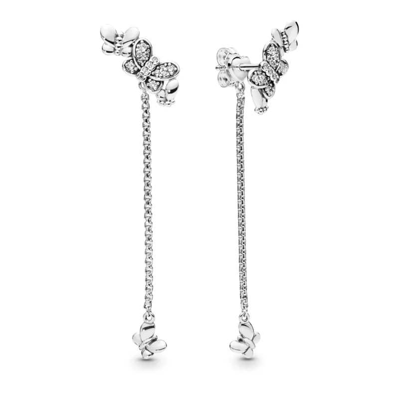 (Bild für) PANDORA Bezaubernde Schmetterlings-Ohrstecker - 297964CZ