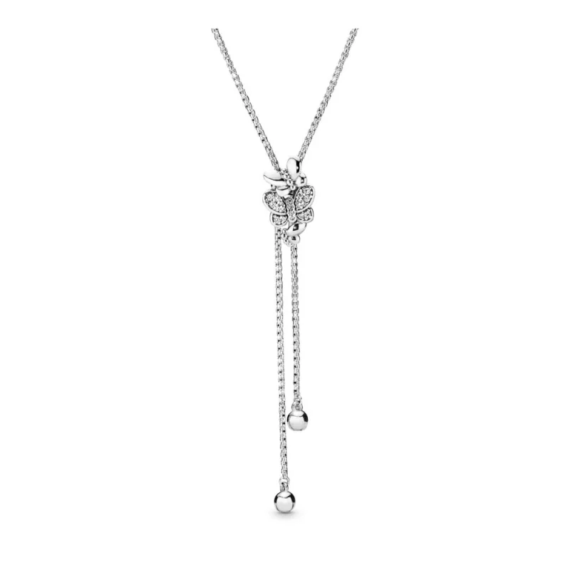 (Bild für) PANDORA Dazzling & Dancing Butterflies Halskette - 397911CZ