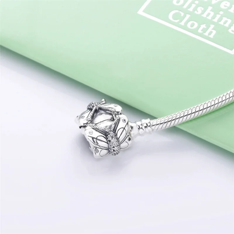 (Bild für) PANDORA Dekoratives Schmetterlingsarmband - 597929CZ - Ansicht 3