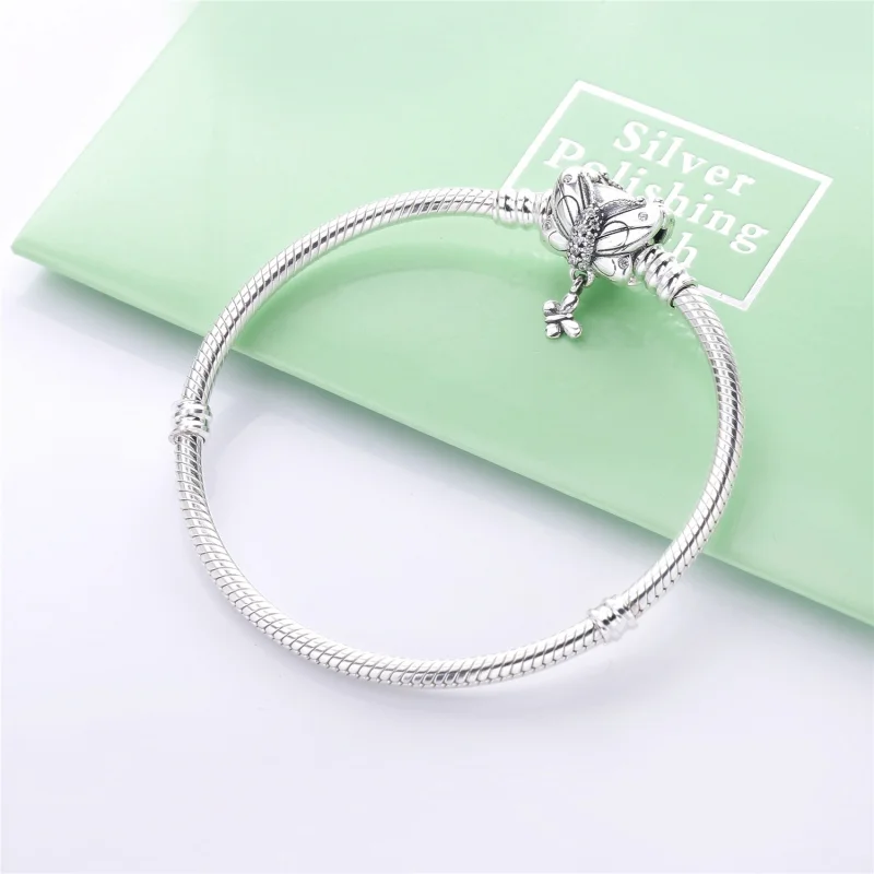 (Bild für) PANDORA Dekoratives Schmetterlingsarmband - 597929CZ - Ansicht 4