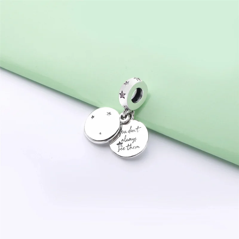 (Bild für) PANDORA Forever Sisters Charm-Anhänger - 798012FPC - Ansicht 4