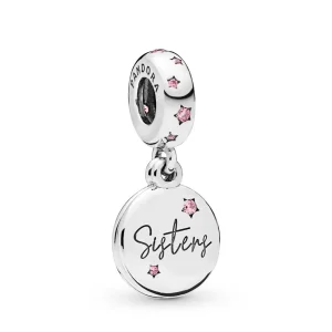 (Bild für) PANDORA Forever Sisters Charm-Anhänger - 798012FPC