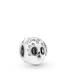 (Bild für) PANDORA Funkelnder Totenkopf-Charm - 797866CZ