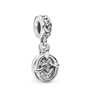 (Bild für) PANDORA geknoteter Herz-Anhänger - 798095CZ