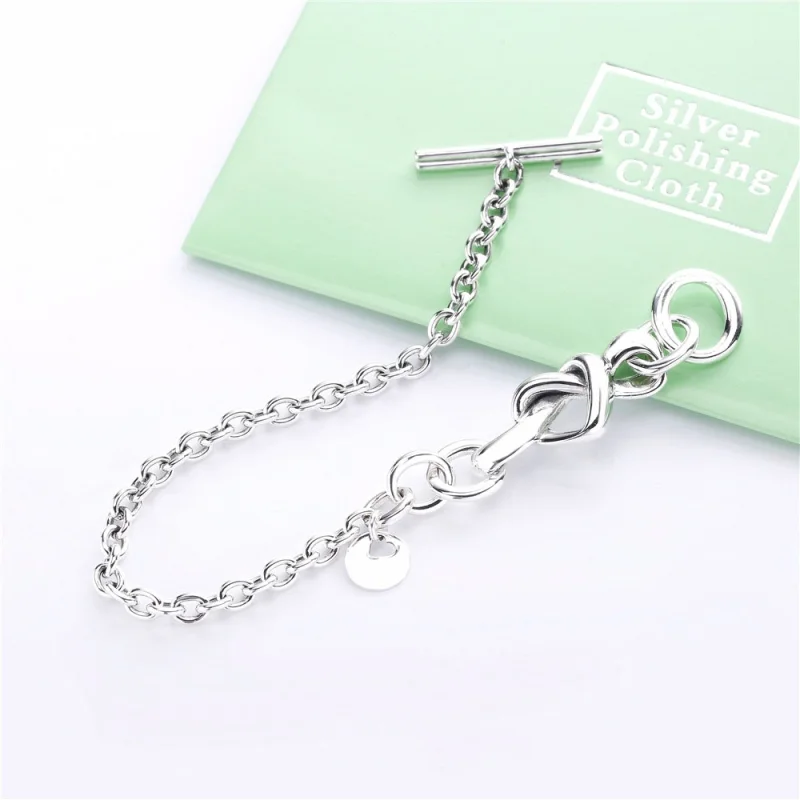 (Bild für) Pandora Knotted Heart Armband - 598100 - Ansicht 4