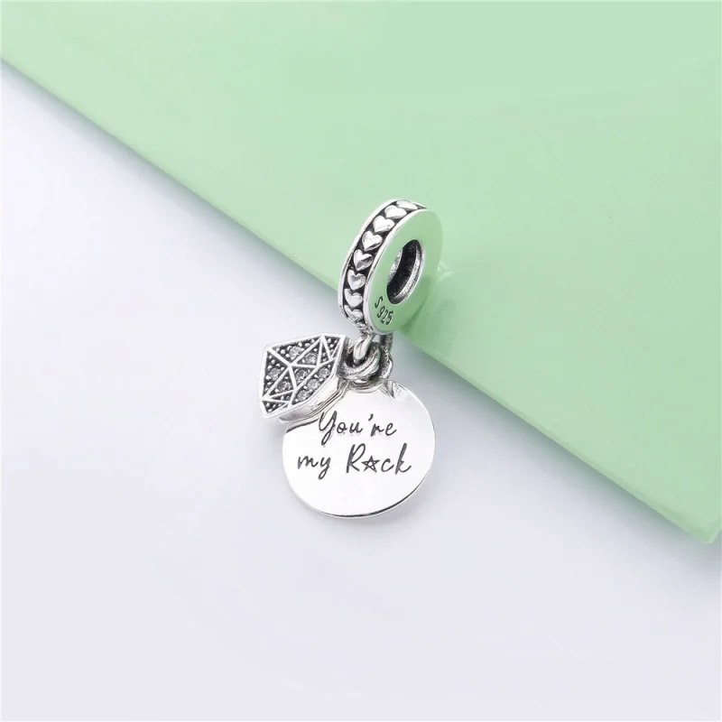 (Bild für) PANDORA „My Rock“-Anhänger - 798102CZ - Ansicht 3