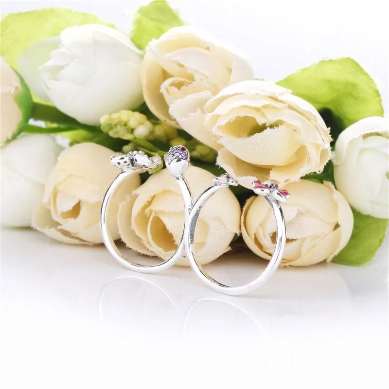 (Bild für) Pandora Pfirsichblüten Ring - 198091NCCMX - Ansicht 4