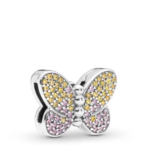 (Bild für) Pandora Reflexions™ Bezaubernder Schmetterlings-Clip-Charm - 797864CZM