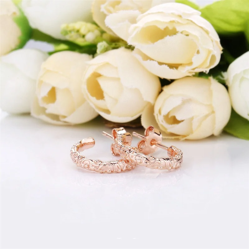 (Bild für) Regal Beauty Creolen, PANDORA Rose™ - 287732 - Ansicht 2