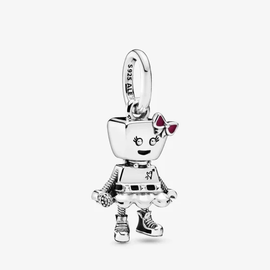(Bild für) PANDORA Bella Bot Punk Band-Anhänger - 798245ENMX